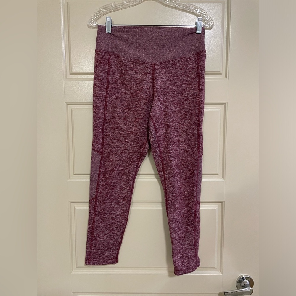 VICTORIA’S SECRET PINK COZY capri leggings size Large